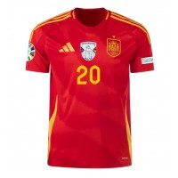 Spanien Pedri Gonzalez #20 Heimtrikot EM 2024 Kurzarm